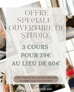 offre speciale ouverture -studio-yoga-albi
