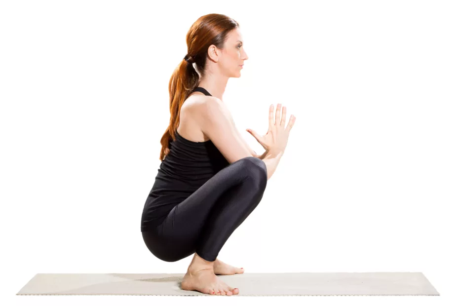 posture de la guirlande - ouvre hanches -yoga -hatha yoga -albi- studio
