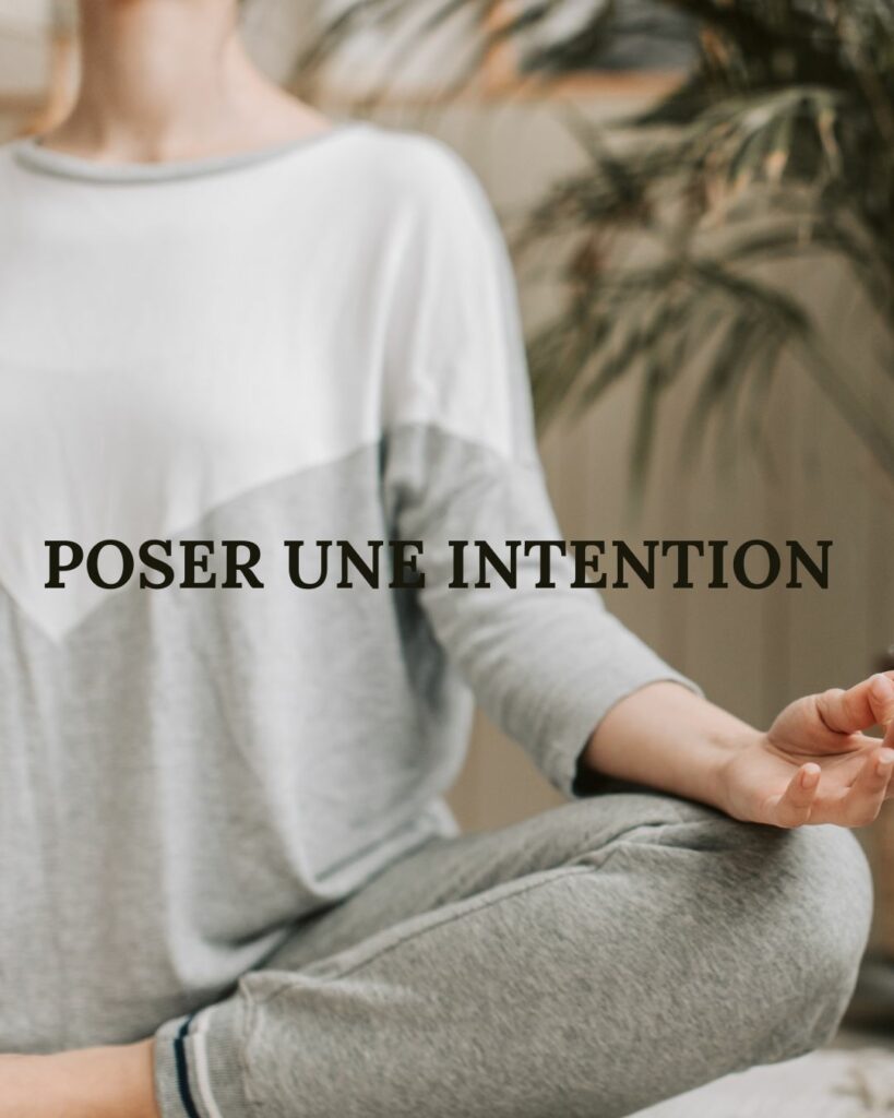 poser une intention - yoga - albi - cours collectifs -sankalpa