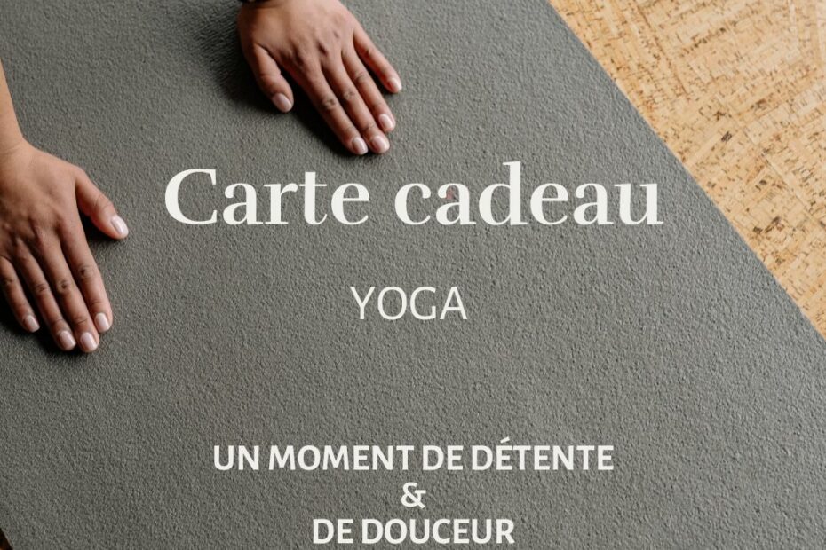 carte cadeau- yoga- yoga en ligne