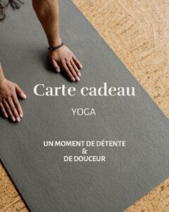 carte cadeau- yoga- yoga en ligne