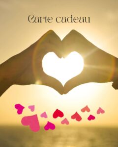 carte cadeau- yoga en duo - en couple - albi- amour- prendre soin de soi