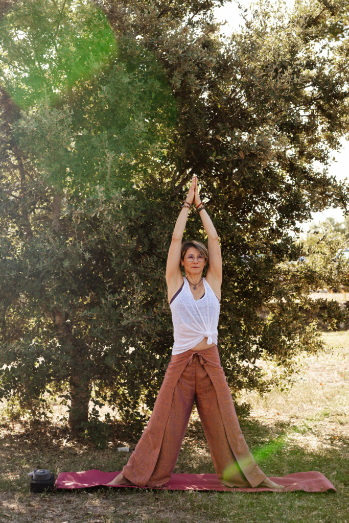 je suis gaelle prof de yoga albi